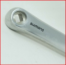 NOS SHIMANO XT FC-M730 PEDIVELLA SINISTRA 175 VINTAGE VECCHIA CONICA QUADRATA MOUNTAIN BIKE