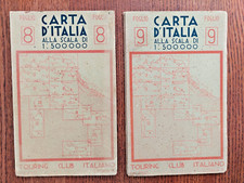 Carta d'Italia 8-9 TOURING