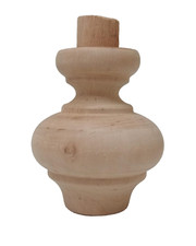 PIEDE PIEDINO LEGNO GREZZO