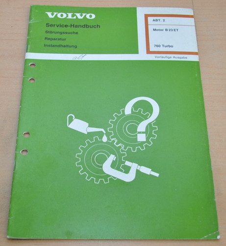 Volvo 760 turbo motor b23et - motor,