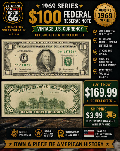 Banconota 100 federal - federal, reserve