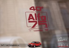 Adesivo intagliato alfa - adesivo,