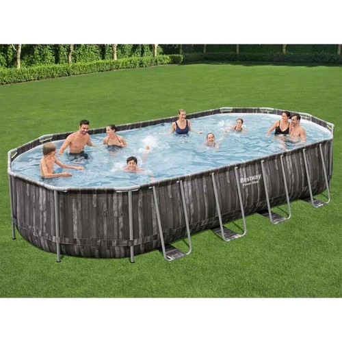 Bestway set piscina ovale - bestway,