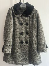 TWIN SET Cappotto Elegante Bambina, MISTO LANA, Taglia 6 Anni