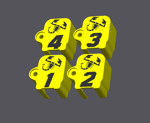 Cover bobina abarth - cover,