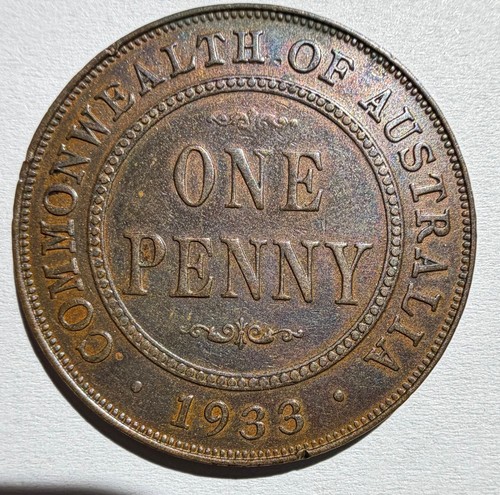 Penny australia 1933 - penny,