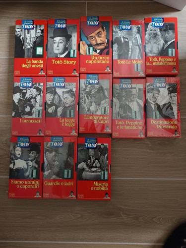 Collezione vhs totò - collezione,