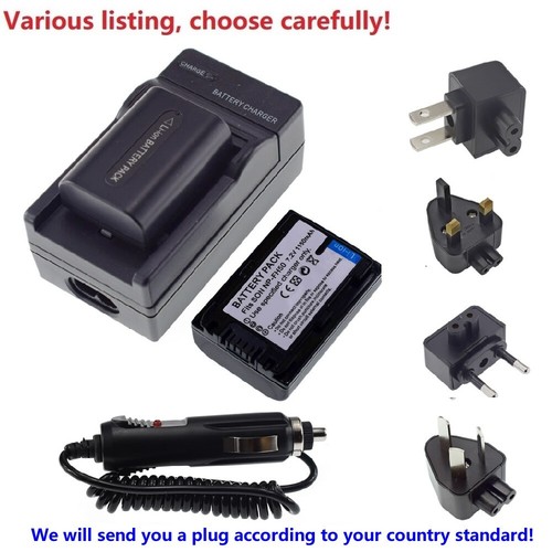 Fh50 batteria caricatore - np-fh50, o
