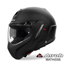 CASCO MODULARE FLIP UP MATHISSE BLACK MATT DOPPIA VISIERA MIS. M 57-58