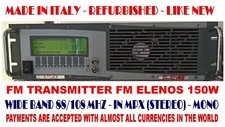 FM Broadcast Professional TRANSMITTER FM ELENOS 150W