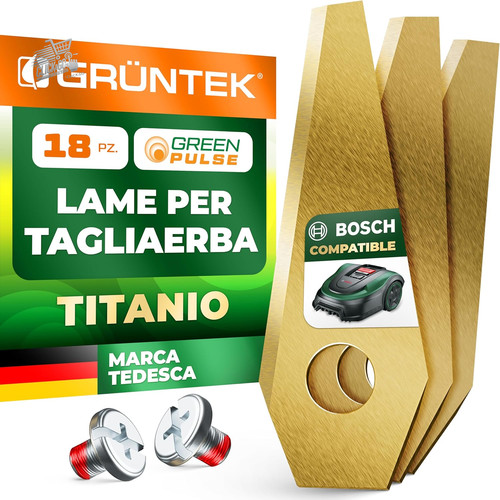 Lame titanio robot tagliaerba - titanio,