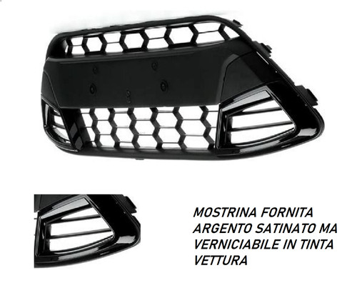 Griglia paraurti centrale nido - griglia,