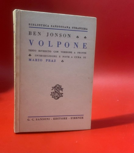 Volpone ben jonson testo - –, (testo
