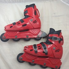 ROCES INLINE NRT TOKYO ROADSKATE Regolabile TAGLIA 6/5/4-3 Rosso Roces Italia