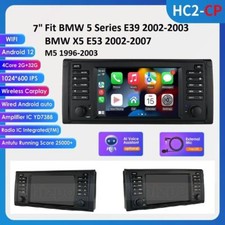 7" For BMW E39 E53 X5 GPS Navi