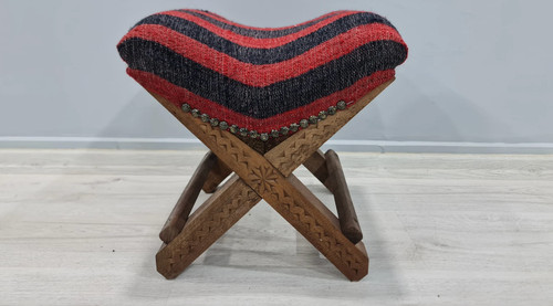 Pouf poggiapiedi sedia - pouf,