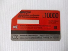 ⚜️ Scheda Telefonica Rara Urmet Rossa 1988 Riquadro Bianco Con Logo - P72...