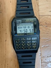 Orologio Casio DBC-62 Data Bank Vintage Digital Calculator anni 80 retrò raro