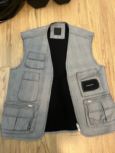 Gilet cargo smanicato uomo