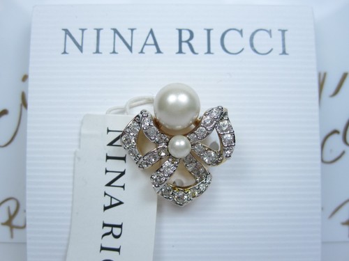 Spilla nina ricci placcata - spilla, oro