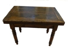 TAVOLO A LIBRO NOCE MASSELLO PIEMONTESE PERIODO PRIMI 800