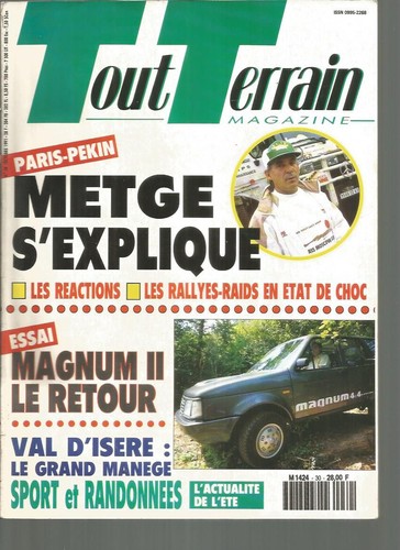 Tout terrain magazine - tout, n°30