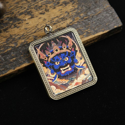 Ciondolo carta buddha ritratto - ciondolo,