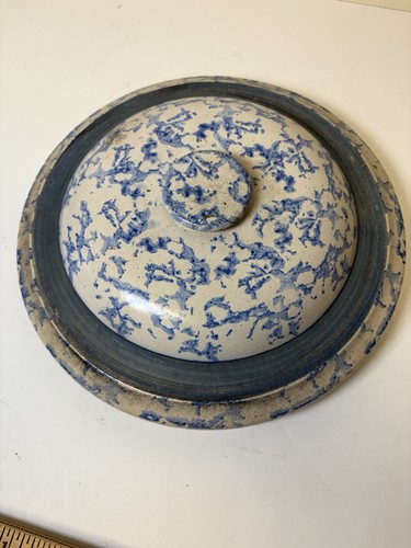 Stoneware blue and - blue, white