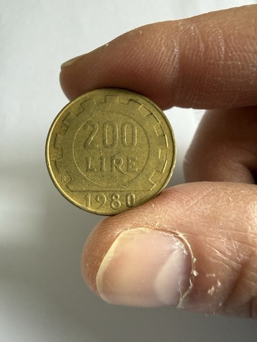 Moneta rara 200lire repubblica - moneta,