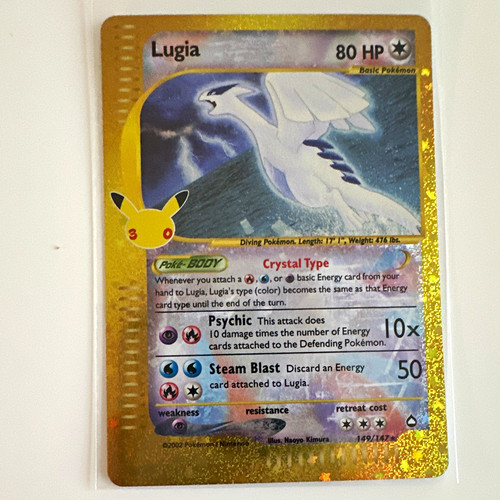 Lugia 30th celebrations - lugia,