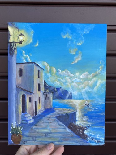 Dipinto acrilico fatto - a, mano