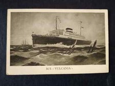 Cartolina Nave M/S Vulcania K1831