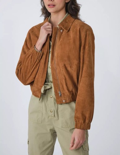Bomber pelle scamosciata