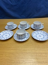 Winterling Bavaria Set di tazze e piattini in paglia (4 set) con 2 piattini extra