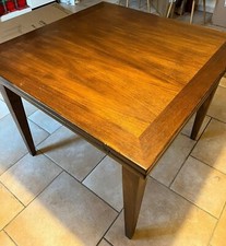 tavolo massello noce 100x100 ribaltabile