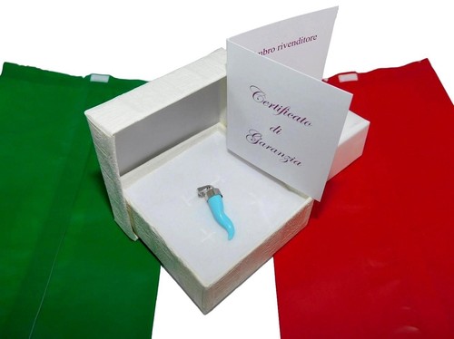 Blue turquoise napoli - blue, pendant