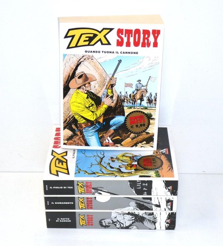 Tex story 4 serie - tex, 1-4