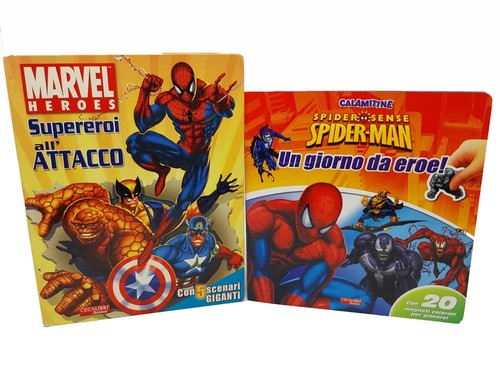 Lotto libri spiderman - lotto, 2