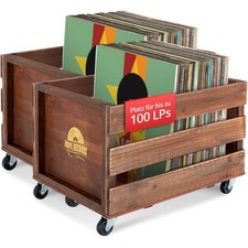 Cassetta dischi vinile - 2x,