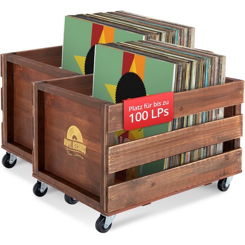 Cassetta dischi vinile - 2x,