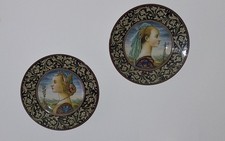 Due piatti ceramica anni - in,