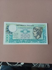 BANCONOTA  500 LIRE MERCURIO