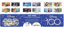 20 carnet de timbre Disney  lettre verte neuf