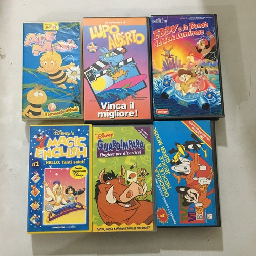 Vhs cartoni animati lupo - 6,
