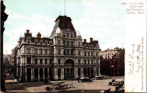 Cartolina antica ricordo - , us