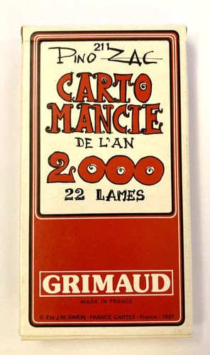 Carto mancie an - an, 2000