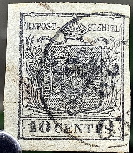 1850 lombardo veneto cent - lombardo,
