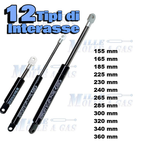 Pistone gas molla - gas,
