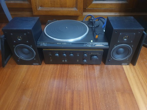 Impianto con giradischi - impianto,