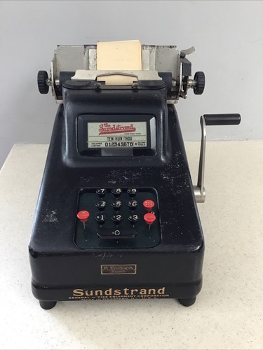 Aggiuntrice vintage underwood - vintage,